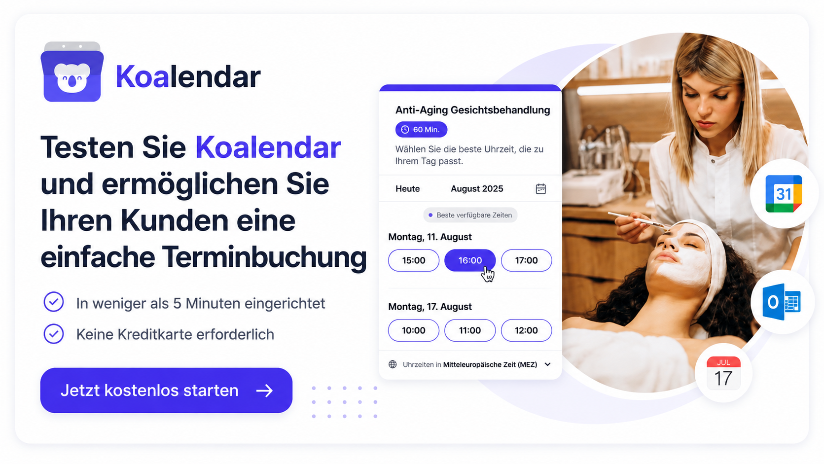 Terminbuchungssoftware für kleine Unternehmen